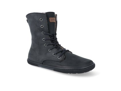 barefoot zimni obuv koel4kids faro adult black 08L008.237 000 2