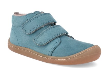 06W002.233 130 barefoot zateplena obuv koel4kids bob turquoise 1