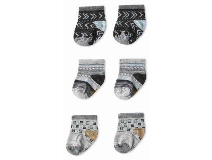 10015380SMW01 BABY BOOTIE BATCH, ash