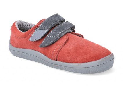 Beda Barfuß Kinder Sneaker - Elis rot (Größe 20, Länge (mm) 125, Breite (mm) 62)