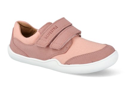 VE13402B610 barefoot tenisky blifestyle crocodile micropel altrosa vegan ruzove 1