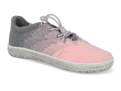 KNITT NEW RS barefoot tenisky jonap knitt new vegan ruzovoseda 1