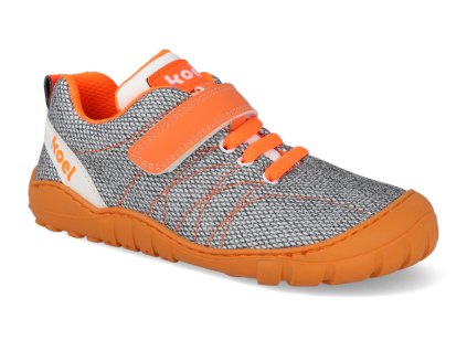 04M003.50E 460 barefoot tenisky koel4kids maxim mesh orange sede 1