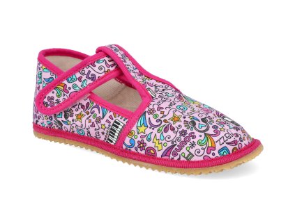 BF060010 W 02 MUSIC barefoot prezuvky beda uzky typ music barevne 2024 1