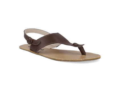 PROMENADE D B barefoot sandaly be lenka promenade dark brown hnede 1