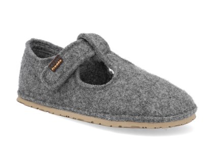 G1700378 2 barefoot prezuvky froddo flexy wooly grey sede 1