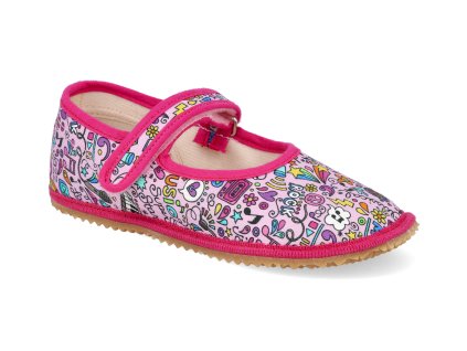 BF060010 BA MUSIC barefoot prezuvky beda sirsi typ baleriny music 1