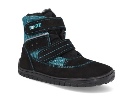 A5141212 barefoot detske zimni boty fare bare a5141212 a5241212 modre 1