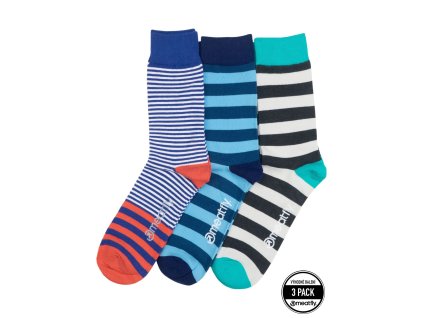 Meatfly Socken Lexy Triple Pack Stripes