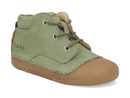 09M001.121 360 barefoot detske kotnikove boty koel avery leather olive 2025 1