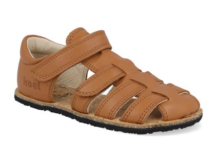 24M008.101 550 barefoot detske sandaly koel arin napa cognac 1