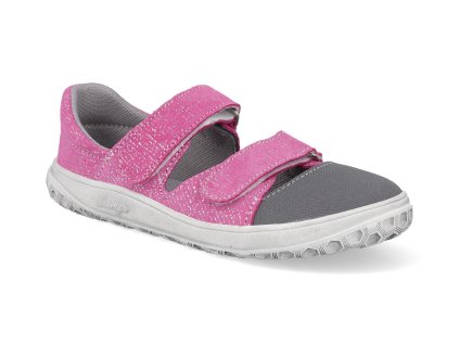 B21 RUZ barefoot sandalky jonap b21 ruzove tisk 1