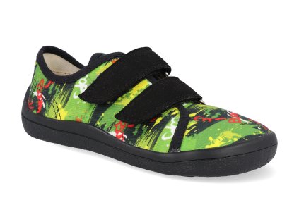 BFN170040 TEX W GRAFFITI barefoot detske tenisky beda graffiti 1