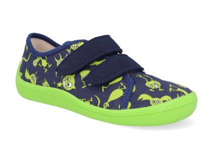 BFN170040 TEX W MONST barefoot detske tenisky beda novy typ monsters 1