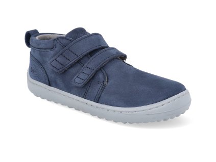 501600 DB barefoot kotnikove boty be lenka play dark blue 1