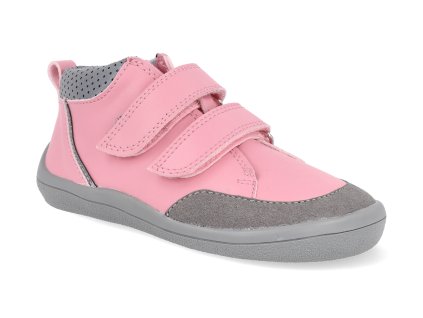 BFN170060 W M NL OK ROSE barefoot detske kotnikove boty beda playful rose ruzove 1