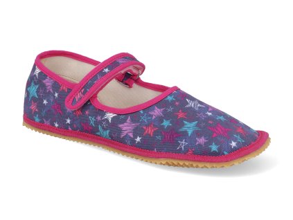 BF060010 BA STARS barefoot detske prezuvky beda sirsi typ baleriny stars 1