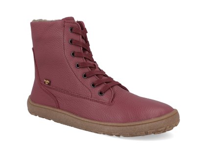 G3160236 4 barefoot zimni boty froddo tex laces bordeaux 1