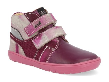 FR2405 barefoot detske kotnikove boty ktr vinove 1