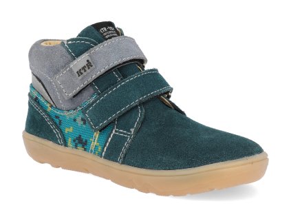 FR2406 barefoot detske kotnikove boty ktr modre 1
