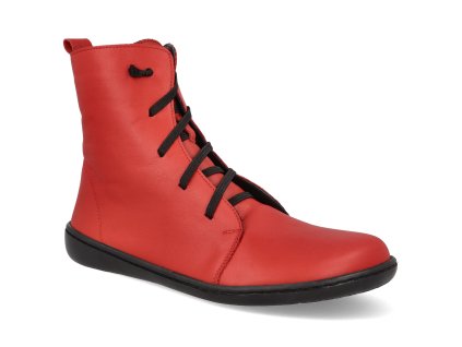 34494 barefoot damske kotnikove boty ktr timoti red 2025 1