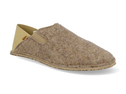 G1700409 2 barefoot prezuvky froddo slip on wooly beige 1