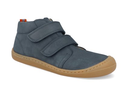 06M002.121 110 barefoot detske kotnikove boty koel bob m leather navy 1
