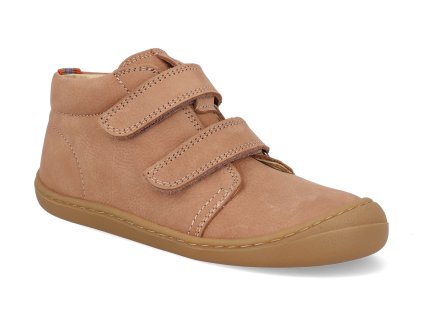 06M002.121 600 barefoot detske kotnikove boty koel bob m leather old pink 2025 1