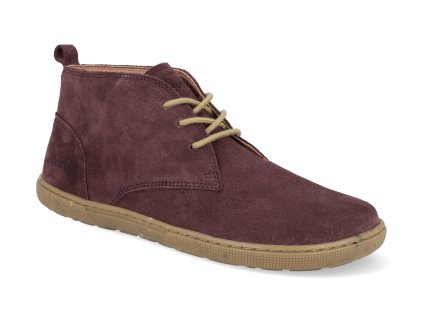 08L048.301 260 barefoot kotnikove boty koel fea eco bordo 1