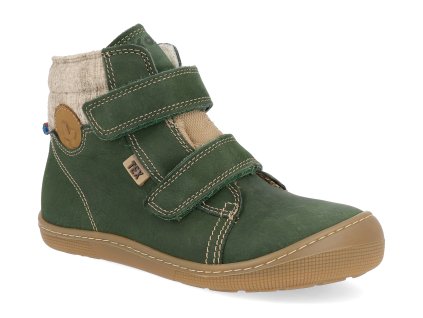 07T041.232 305 barefoot detske zimni boty koel dean 2 0 wp wool green 1