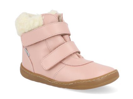 SBF42 RUZ barefoot detske kotnikove boty pegres sbf42 ruzove 1