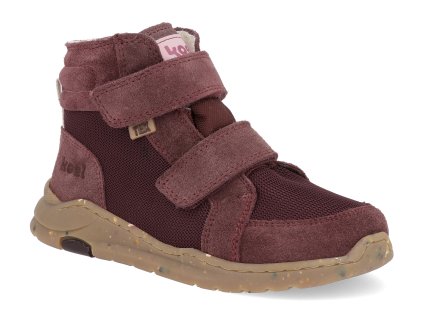 17T001.302 260 barefoot zimni boty koel silas tex bordo 1