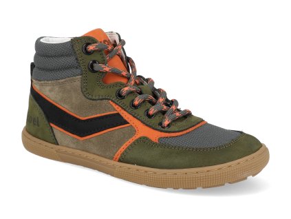 08M028.301 350 barefoot kotnikove boty koel danish nappa khaki 1
