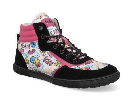 08M036.002 650 barefoot zimni boty koel danish nappa fuchsia 1