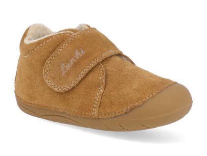 63L3003002 T barefoot detske zimni boty lurchi fonsi tan hnede 1