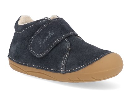 63L3003002 N barefoot detske zimni boty lurchi fonsi navy modre 1