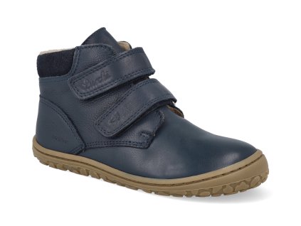 63L4003002 B barefoot detske zimni boty lurchi nino blue modre 1