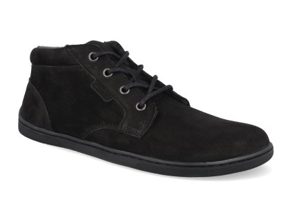 SYNER F BL barefoot kotnikove boty be lenka synergy fleece all black 1