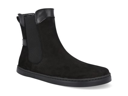 8.001 barefoot kotnikove boty peerko ankle chelsea noir 1