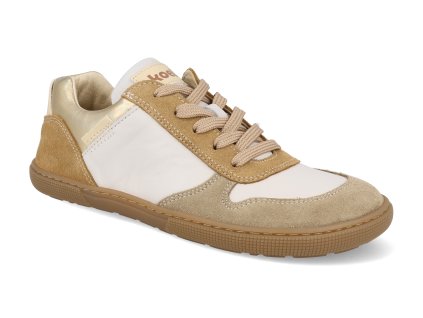 08M020.101 740 barefoot tenisky koel date suede gold 1