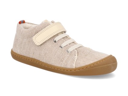 06M006.55O 850 barefoot detske tenisky koel bonny bio cotton beige 1