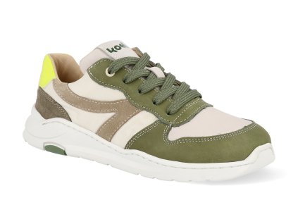 Koel Barfuß Kindersneaker - Silas olive grün