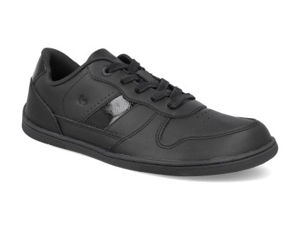 51300026 barefoot boty be lenka vivid black shiny black 1