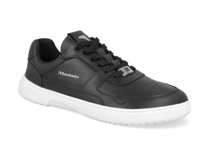 506100 BW barefoot tenisky barebarics zing black white 1