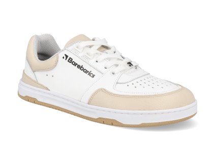 50870154 barefoot damske tenisky barebarics wave white beige 1