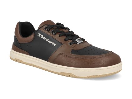 50870135 barefoot tenisky barebarics wave black dark brown 1