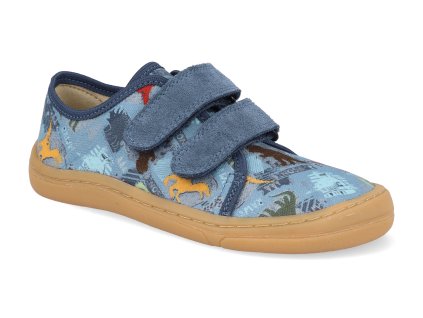 G1700379 19 barefoot platenky froddo canvas dark denim 1