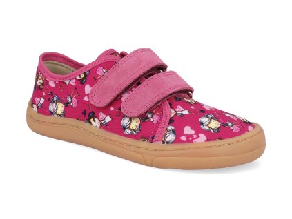 G1700379 32 barefoot platenky froddo canvas fuxia 1