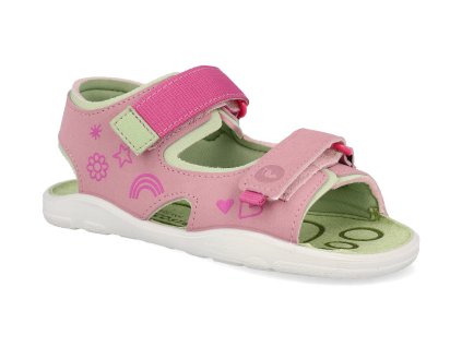 4201102 330 barefoot sandaly ricosta pepino daisy pink m 1