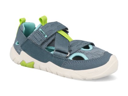 1 006029 8000 barefoot detske sandaly superfit trace blue 1